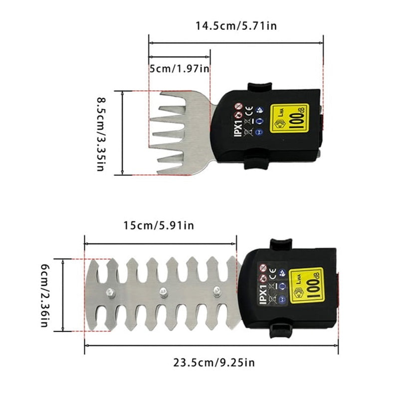 ✂️ 50% RABATT! 🔥 2-i-1 trådlösa saxar & häcksax – Kraftfulla, sladdlösa & perfekta för beskärning i trädgård eller hemma – lättvikt och ergonomisk 🌿