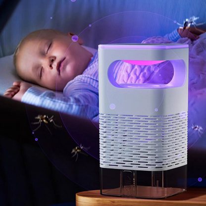🔥UV-flugfälla med transparent fångstlåda