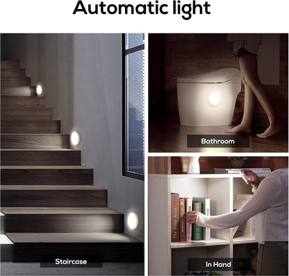 🔥Köp 1 få 1 gratis🔥Automatisk, uppladdningsbar lampa med rörelsesensor