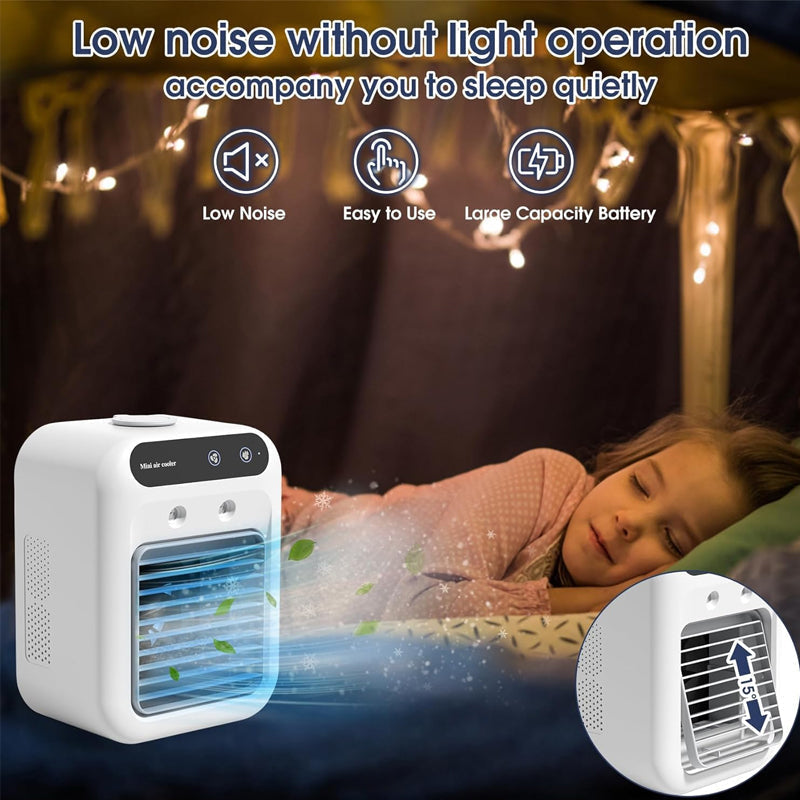 ❄️ 50% rabatt under en begränsad tid ❄️ Mini bärbar luftkonditionering med kyl- och luftfuktningsfunktioner