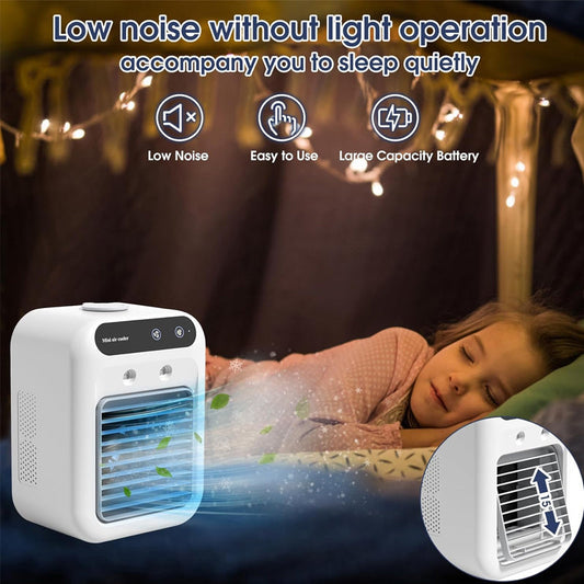 ❄️ 50% rabatt under en begränsad tid ❄️ Mini bärbar luftkonditionering med kyl- och luftfuktningsfunktioner