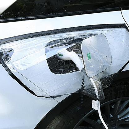 ⚡ Skydda laddporten på din elbil! 🚗💧 Magnetiskt, vattentätt skydd för bekymmersfri laddning.