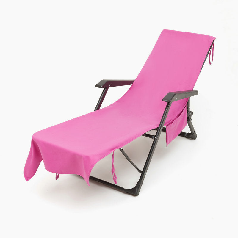 🏖️🌞Solstol Handduk i väska med förvaringsfickor🌊