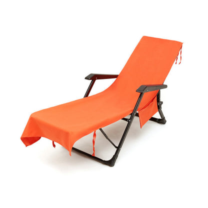 🏖️🌞Solstol Handduk i väska med förvaringsfickor🌊