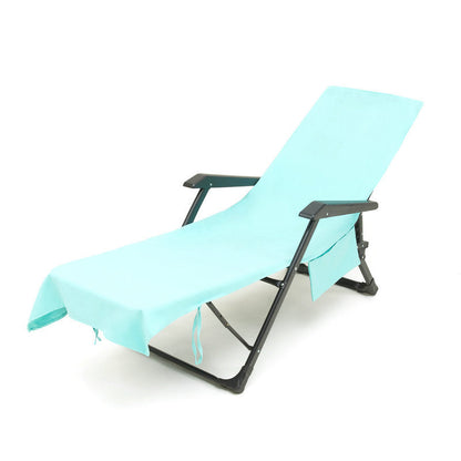 🏖️Summer Hot Sell 50% OFF🌞Solstol Handduk i väska med förvaringsfickor🌊
