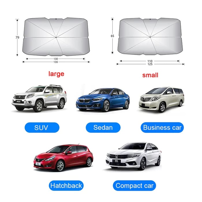🔥CarShade™ - Skydda din bil från värmen