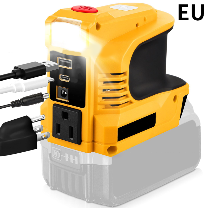 🔌🚗 Släpp lös kraften när som helst, var som helst! Kompakt DC/AC-växelriktare – perfekt för utomhusbruk, sommarstugor, husbilar och äventyr!
