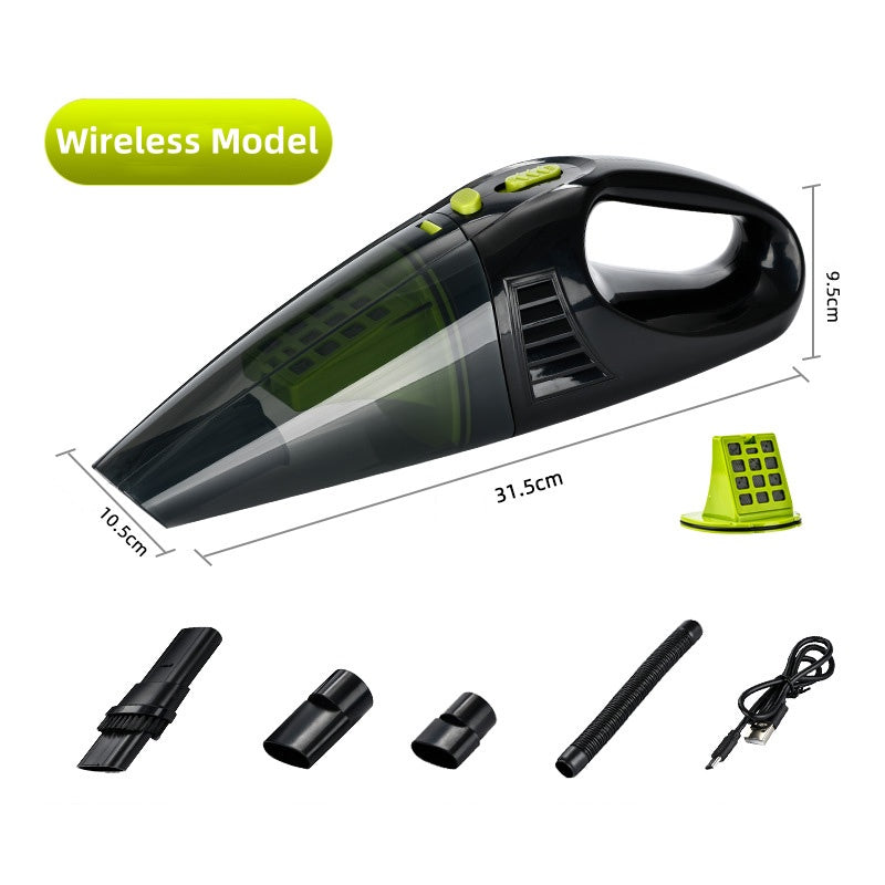 🚗 50% RABATT NU!🌪️ Sladdlös Bilsdammsugare – Kraftfull, Portabel & Våt/Torr Användning – Multi-tillsats Essential 🔌