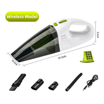 🚗 50% RABATT NU!🌪️ Sladdlös Bilsdammsugare – Kraftfull, Portabel & Våt/Torr Användning – Multi-tillsats Essential 🔌