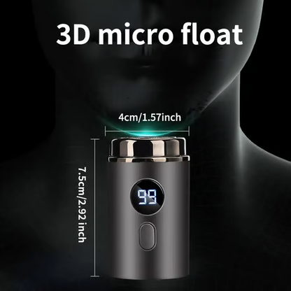 🔥Hett erbjudande: 49 % rabatt🔥Men's kraftfull mini elektrisk rakapparat med digital display
