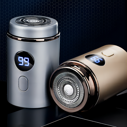 🔥Hett erbjudande: 49 % rabatt🔥Men's kraftfull mini elektrisk rakapparat med digital display