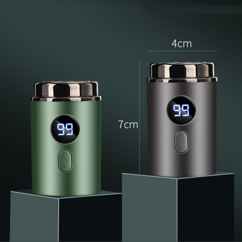 🔥Hett erbjudande: 49 % rabatt🔥Men's kraftfull mini elektrisk rakapparat med digital display
