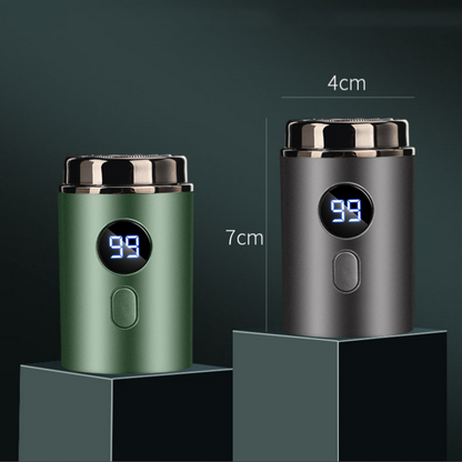 🔥Hett erbjudande: 49 % rabatt🔥Men's kraftfull mini elektrisk rakapparat med digital display
