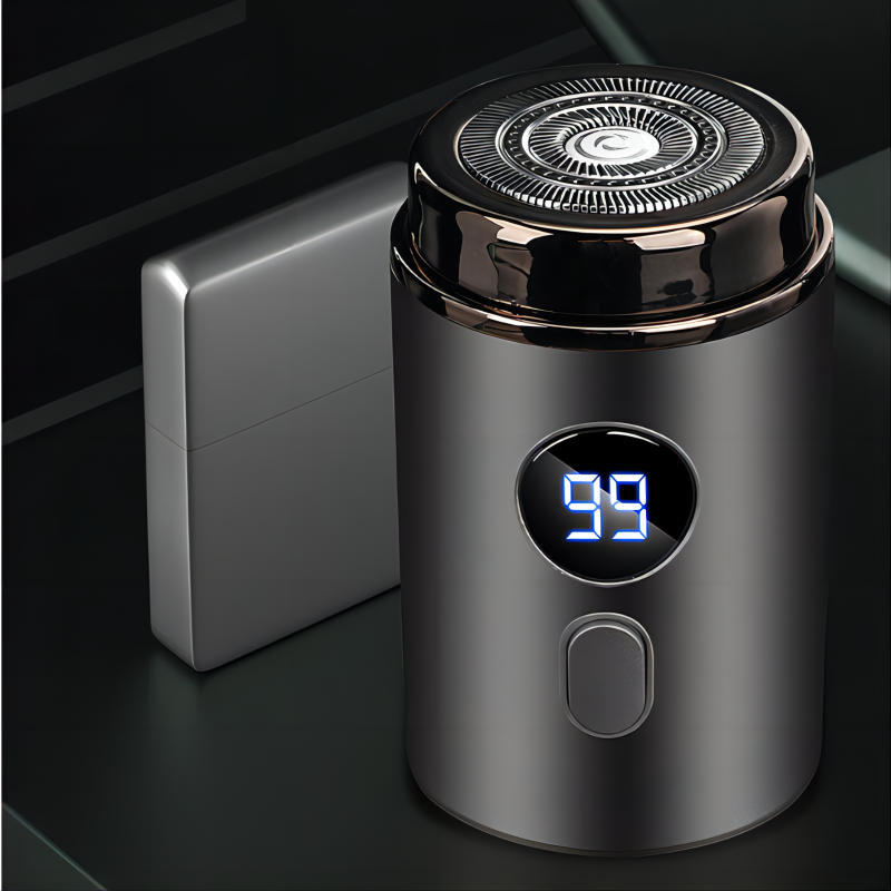 🔥Hett erbjudande: 49 % rabatt🔥Men's kraftfull mini elektrisk rakapparat med digital display