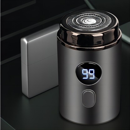 🔥Hett erbjudande: 49 % rabatt🔥Men's kraftfull mini elektrisk rakapparat med digital display