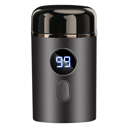 🔥Hett erbjudande: 49 % rabatt🔥Men's kraftfull mini elektrisk rakapparat med digital display
