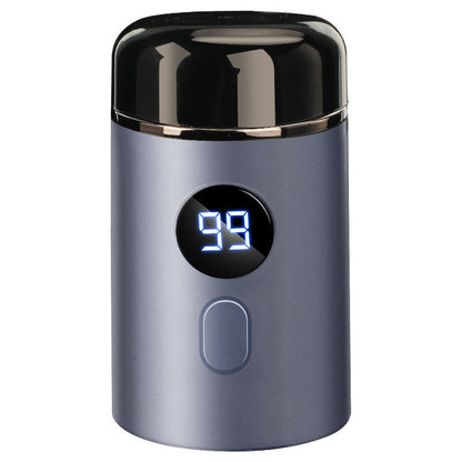 🔥Hett erbjudande: 49 % rabatt🔥Men's kraftfull mini elektrisk rakapparat med digital display