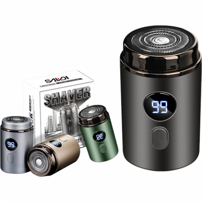 🔥Hett erbjudande: 49 % rabatt🔥Men's kraftfull mini elektrisk rakapparat med digital display