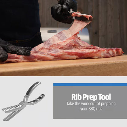🔥Rostfritt stål BBQ Rib Skinner