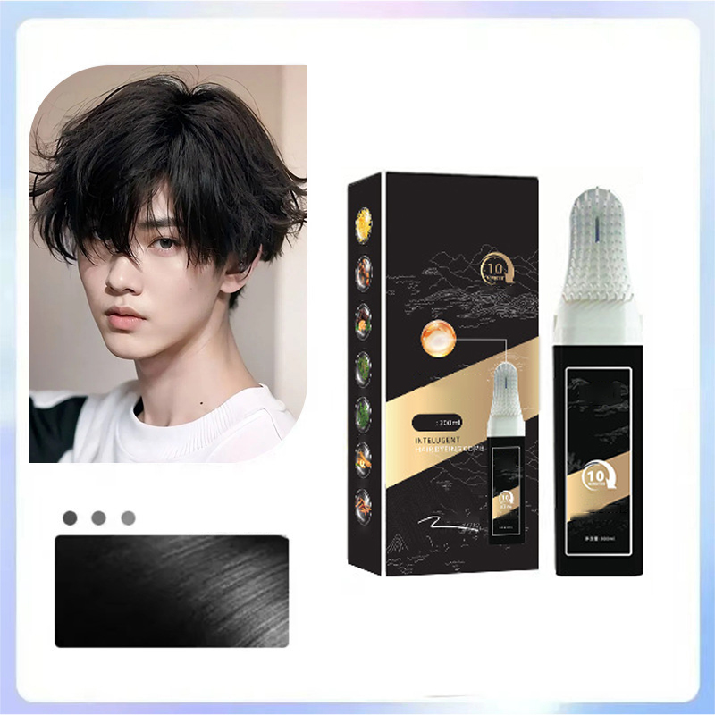 Bärbar säker hårfärgskam