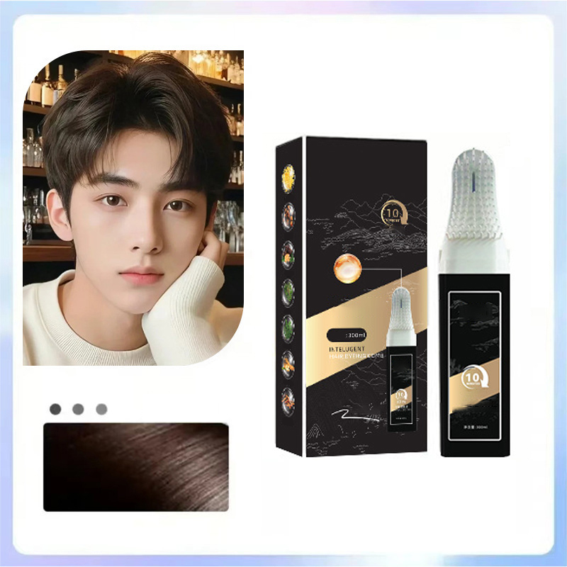 Bärbar säker hårfärgskam