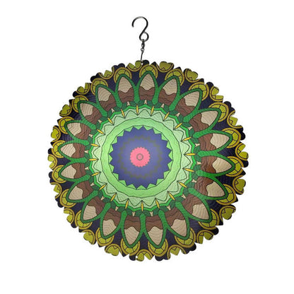 (🎁2025 Ny 🎁) 3D Färgglad vind som snurrar Mandala