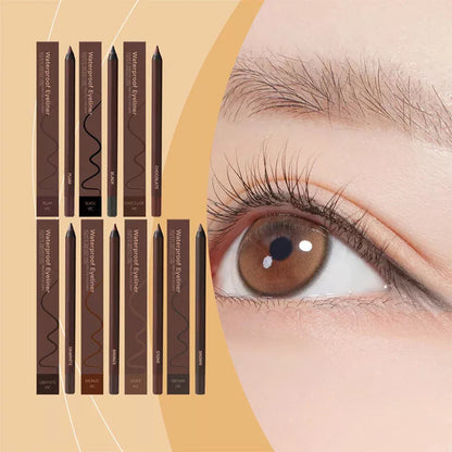 🔥Köp 1 få 1 gratis🔥Vattentålig och Långvarig Eyelinerpenna i Gelformula