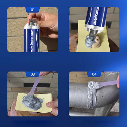 🛠️ KÖP 1 FÅ 1 GRATIS! ⚡ Metal Casting Repair Glue – Höghållfast, Snabbhärdande & Värmebeständig För Permanenta Reparationer 🔥