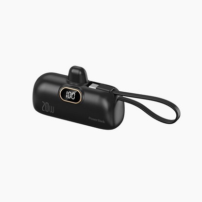 🔥5000 mAh mini bärbar laddare Power Bank för telefon