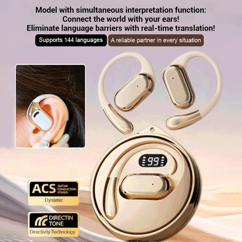 🔥Brusreducerande trådlösa Bluetooth-hörlurar för sport