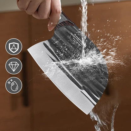 🔥Kökskniv i rostfritt stål med ergonomiskt handtag