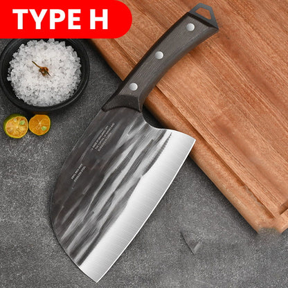 🔥Kökskniv i rostfritt stål med ergonomiskt handtag