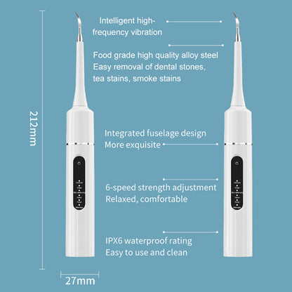 🦷Professionell ultraljudstandrengörare med flera funktioner och hastigheter
