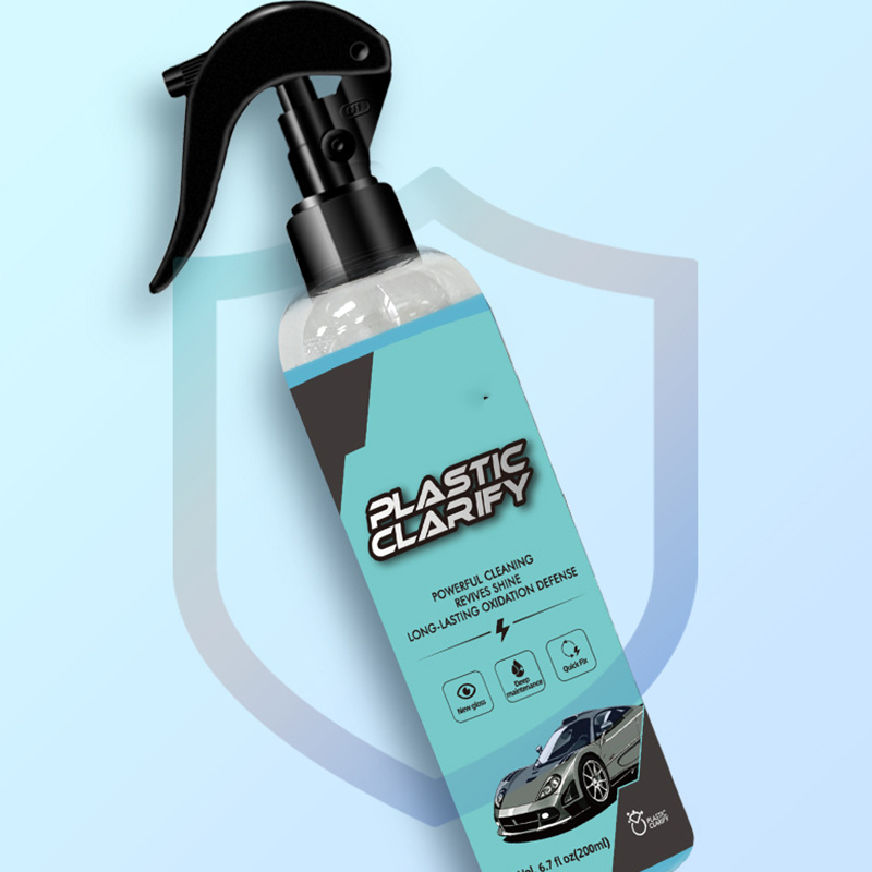 🔥Multifunktionell effektiv spray för återställning av bilplast