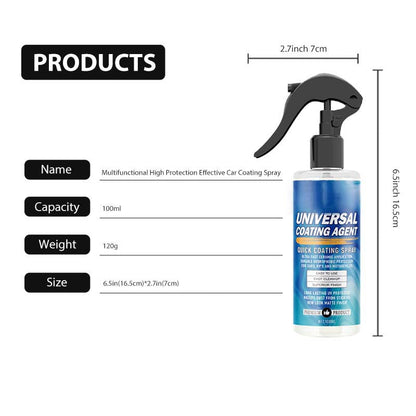 🔥Köp 2 få 1 gratis🔥Multifunktionell högskyddande och effektiv bilbeläggningsspray