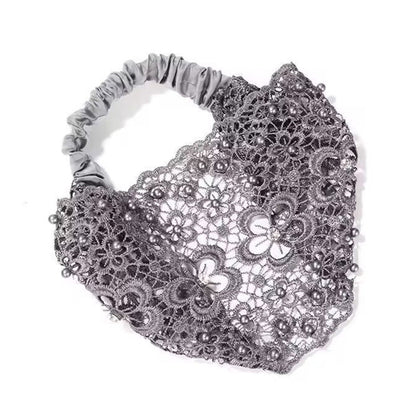 🔥Plum Blossom Hollow Beaded Wide Pannband