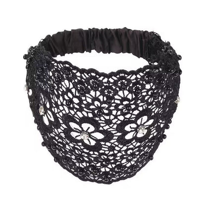 🔥Plum Blossom Hollow Beaded Wide Pannband