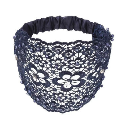 🔥Plum Blossom Hollow Beaded Wide Pannband