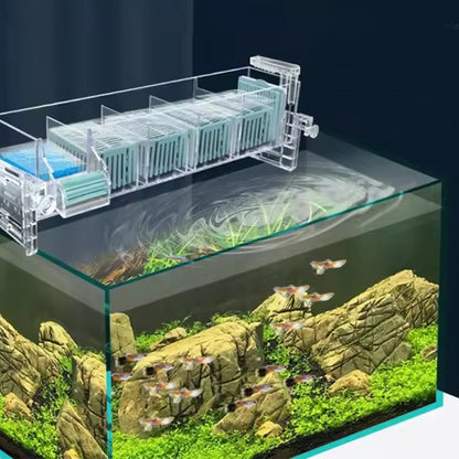 🔥Cirkulerande filterlåda för akvarium med vattenpump