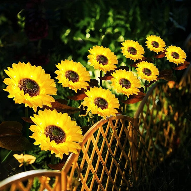 🔥Sunflower Solar Garden Stake Led Lights