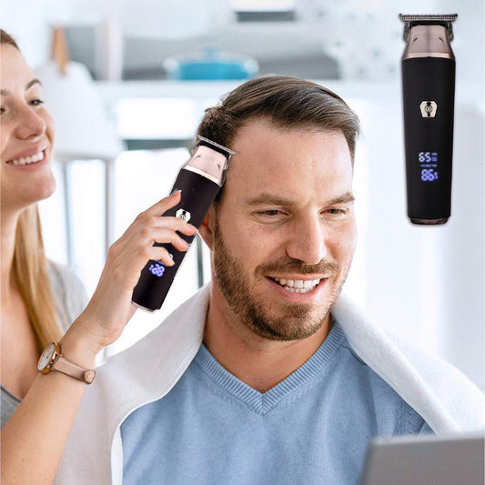 🔥Sista dagen special 50% OFF💇‍♂️LCD Digital hårklippare