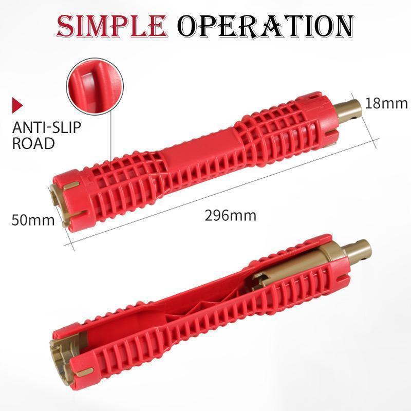 🔥Vattenrörsdragare med flera funktioner