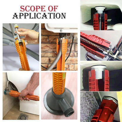 🔥Vattenrörsdragare med flera funktioner