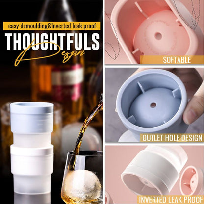 DIY-isboll av livsmedelskvalitet för cocktailwhisky