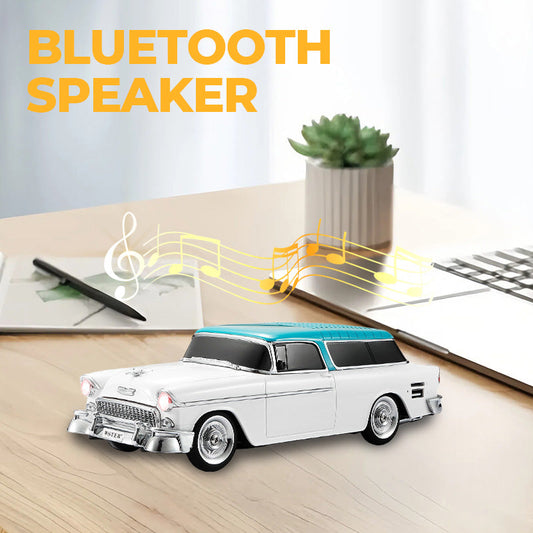 🔥Retro bilmodell trådlös Bluetooth högtalare