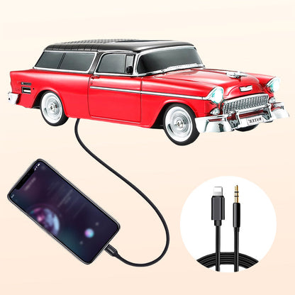 🔥Retro bilmodell trådlös Bluetooth högtalare