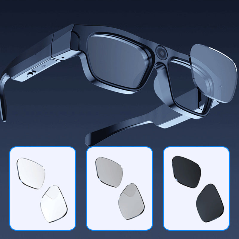 🔥Multifunktionella HD Smart Bluetooth-glasögon
