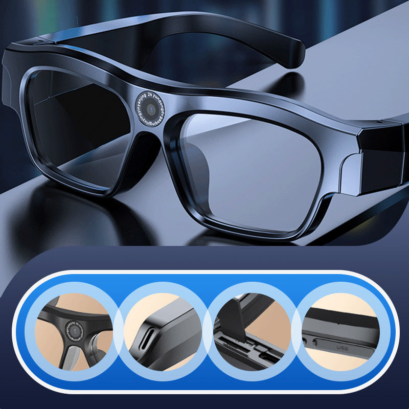 🔥Multifunktionella HD Smart Bluetooth-glasögon
