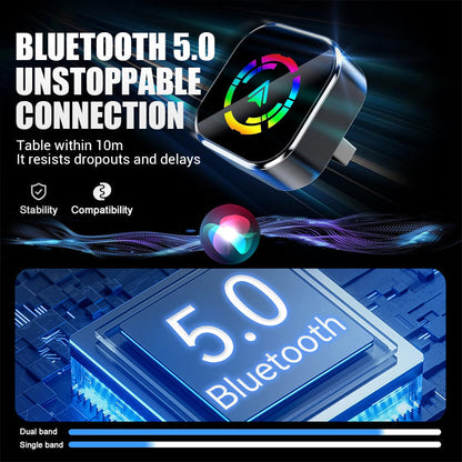 🔥2025 Exklusiva Reor 47 % rabatt🔥2-i-1 trådlös adapter för iPhone och Android Auto🎵