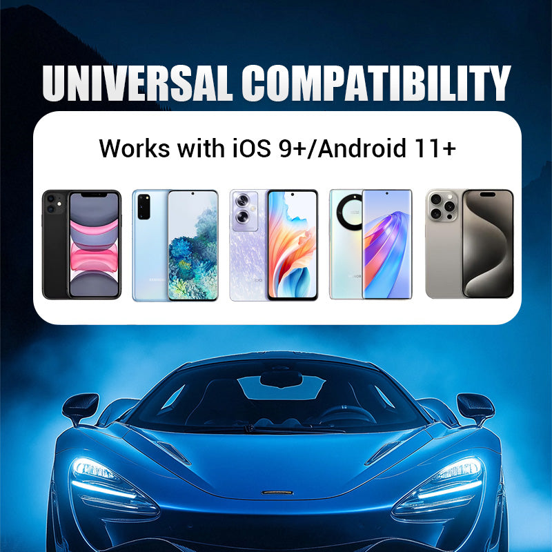 🔥2025 Exklusiva Reor 47 % rabatt🔥2-i-1 trådlös adapter för iPhone och Android Auto🎵